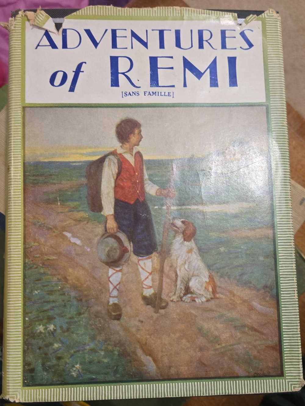 Adventures of Remi Illustrated Hardcover Book - With Dust Jacket